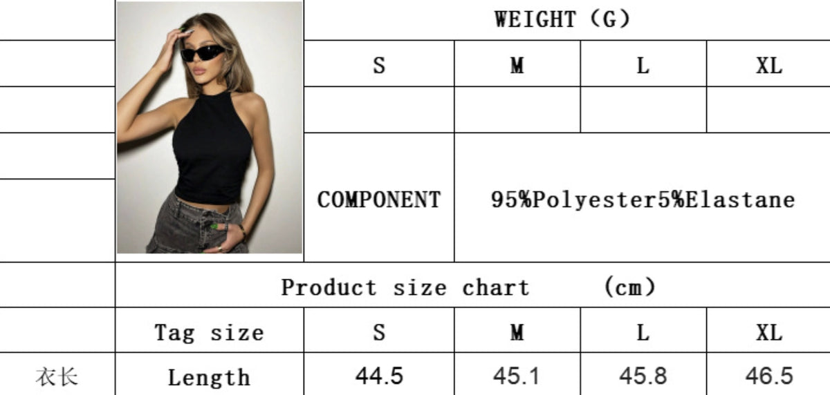 Neckholder-Crop-Top für Damen