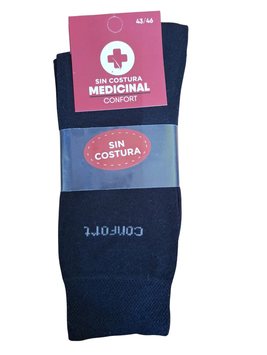 Medizinische Nahtlose Socken 100% Baumwolle